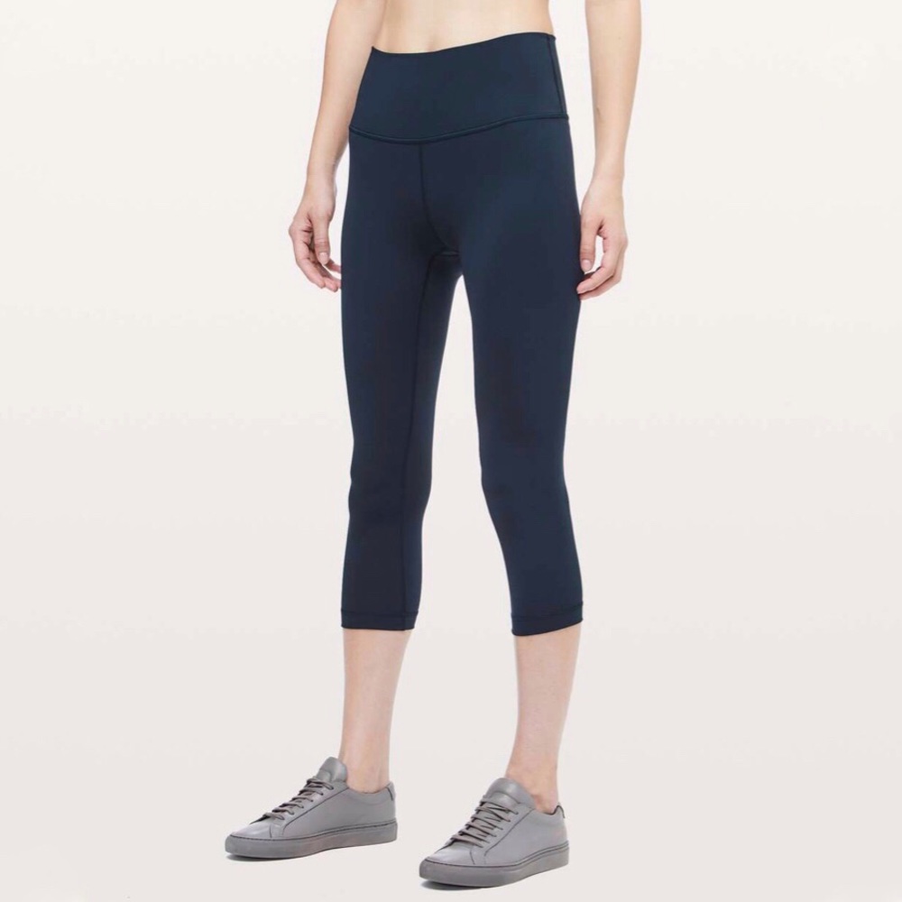LULULEMON Wunder Under Crop (Hi-Rise) Luxtreme 21"
